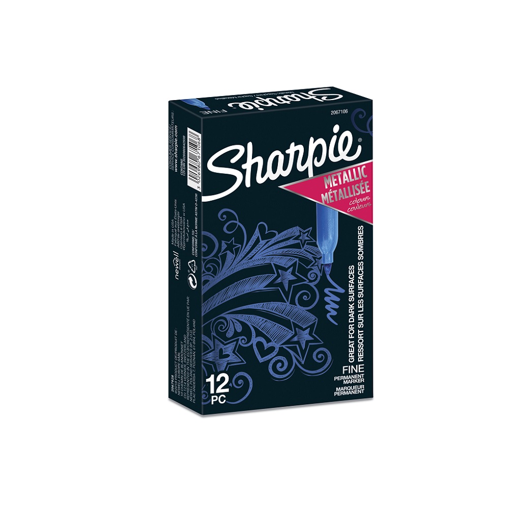 SHARPIE PERMANENTNI MARKER METALLIC SAFIR - Slika 3